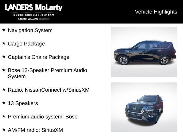 used 2023 Nissan Armada car, priced at $38,497