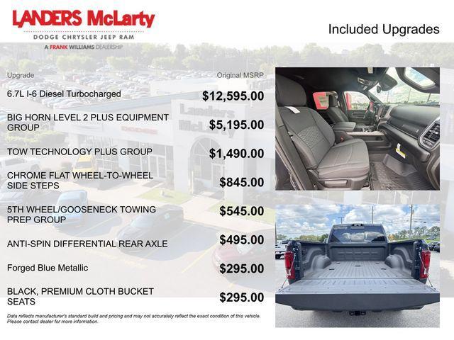 new 2025 Ram 2500 car, priced at $68,404