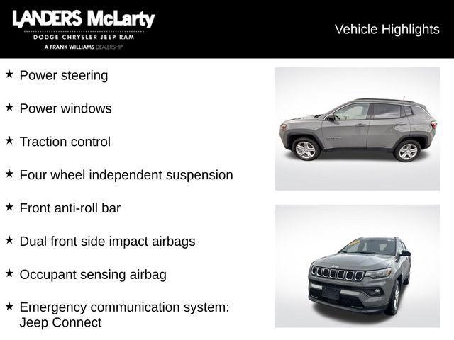 used 2024 Jeep Compass car, priced at $22,997