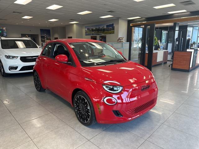 new 2024 FIAT 500e car, priced at $28,595