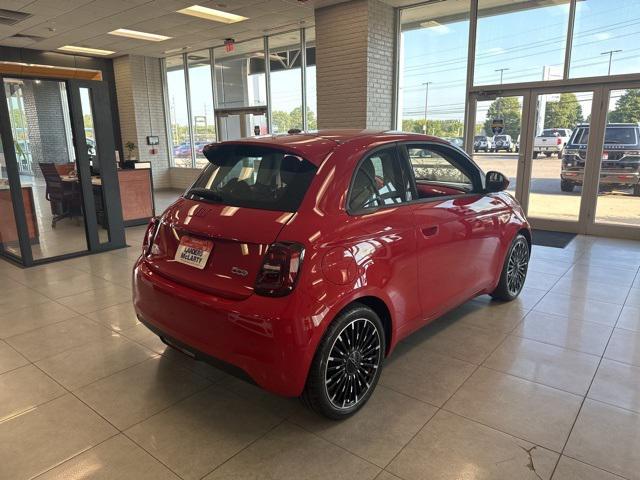 new 2024 FIAT 500e car, priced at $28,595