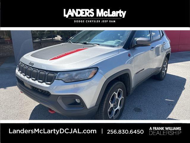 used 2022 Jeep Compass car, priced at $23,497