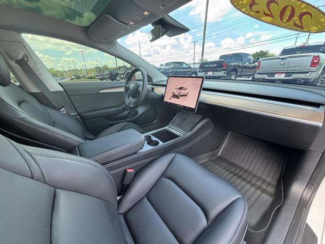 used 2023 Tesla Model 3 car, priced at $28,497