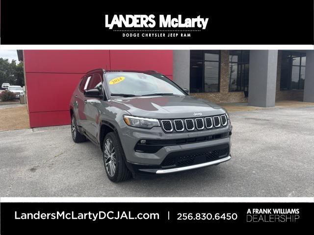 used 2024 Jeep Compass car, priced at $29,997