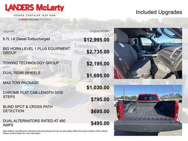 new 2026 Ram 3500 car, priced at $78,585