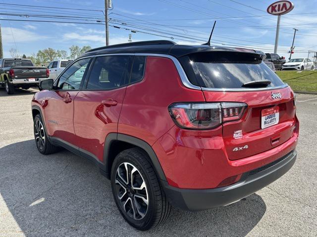 used 2023 Jeep Compass car, priced at $22,497