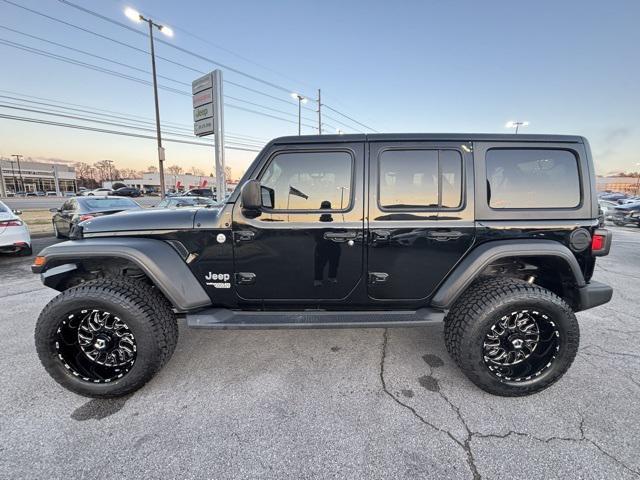 used 2020 Jeep Wrangler Unlimited car, priced at $28,595