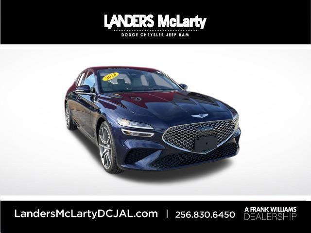 used 2023 Genesis G70 car, priced at $27,497