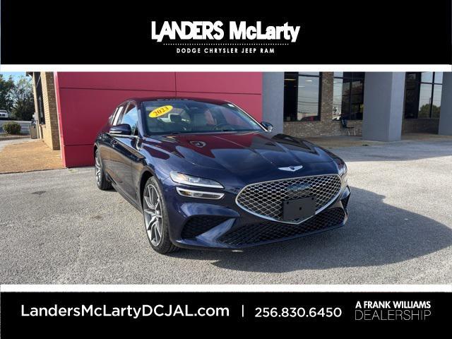 used 2023 Genesis G70 car, priced at $27,997