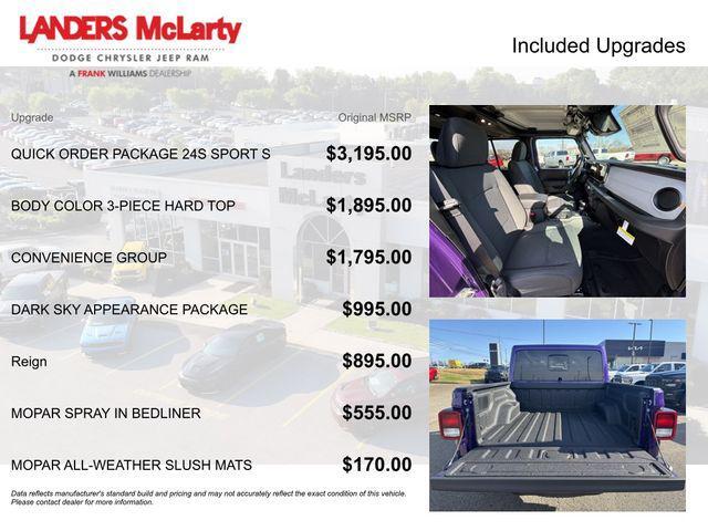 new 2026 Jeep Gladiator car, priced at $44,325