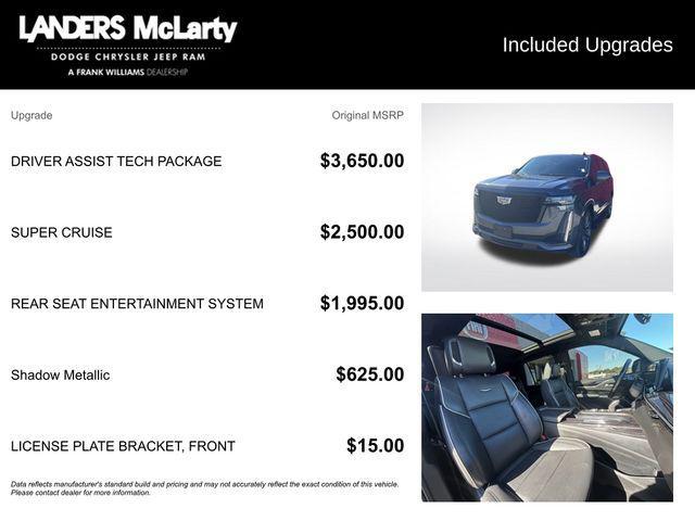 used 2021 Cadillac Escalade car, priced at $58,497