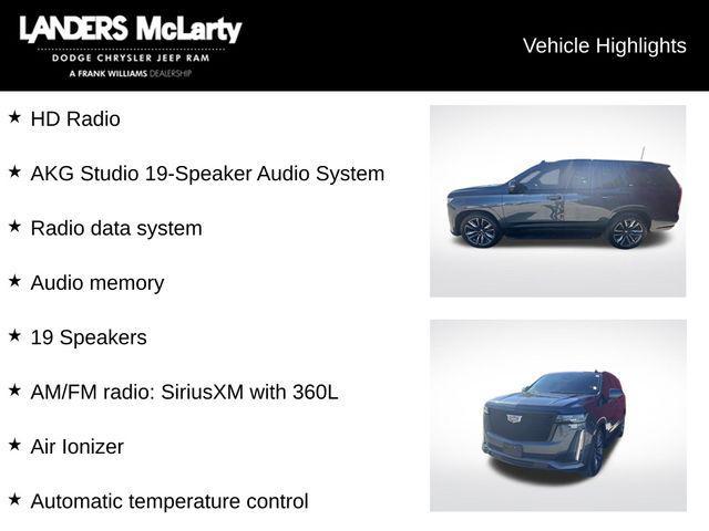 used 2021 Cadillac Escalade car, priced at $58,497