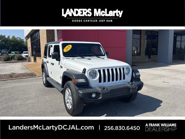 used 2019 Jeep Wrangler Unlimited car, priced at $23,997