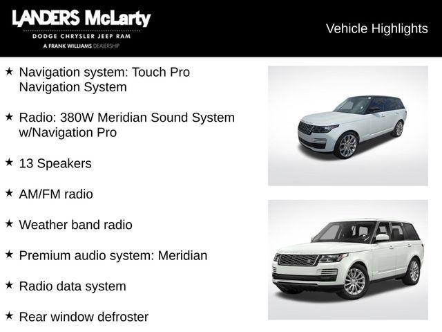 used 2019 Land Rover Range Rover car, priced at $24,997