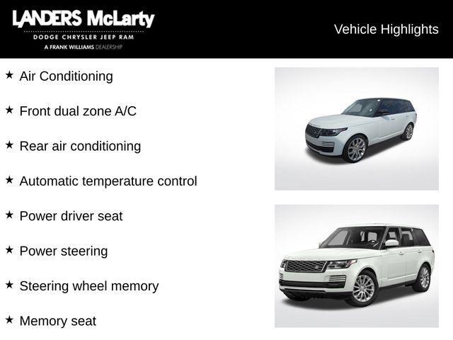 used 2019 Land Rover Range Rover car, priced at $24,997