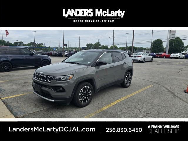 used 2023 Jeep Compass car, priced at $23,491
