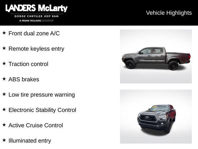 used 2022 Toyota Tacoma car, priced at $30,997