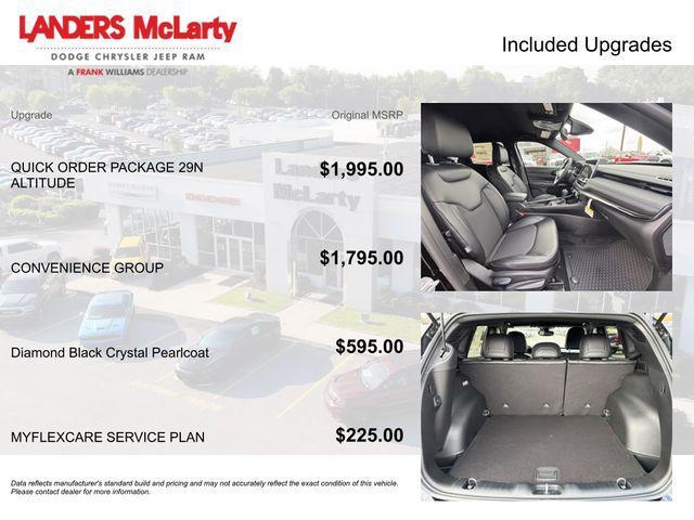 new 2026 Jeep Compass car, priced at $31,100