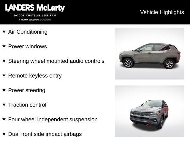 used 2022 Jeep Compass car, priced at $21,997