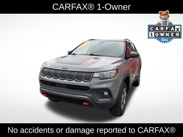 used 2022 Jeep Compass car, priced at $21,997