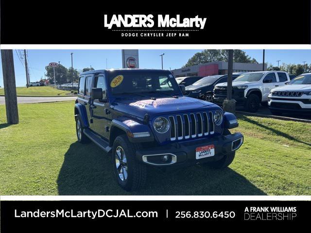 used 2020 Jeep Wrangler Unlimited car, priced at $29,997