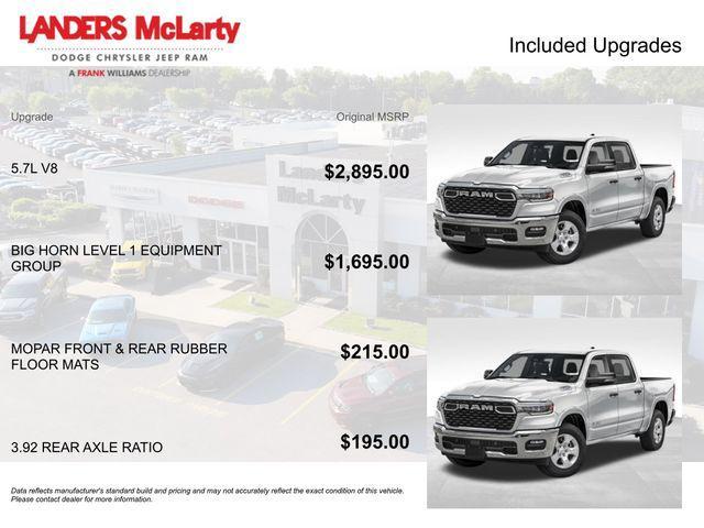 new 2026 Ram 1500 car, priced at $53,025