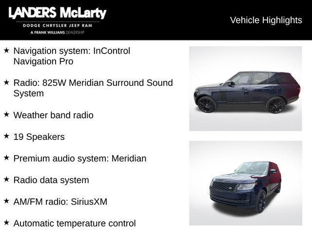 used 2021 Land Rover Range Rover car, priced at $39,497