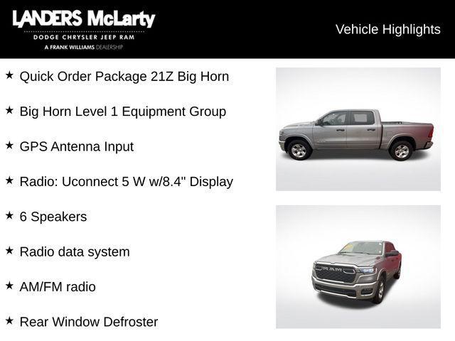 used 2025 Ram 1500 car, priced at $42,497