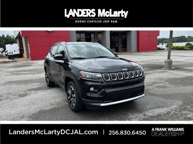 used 2022 Jeep Compass car, priced at $24,197