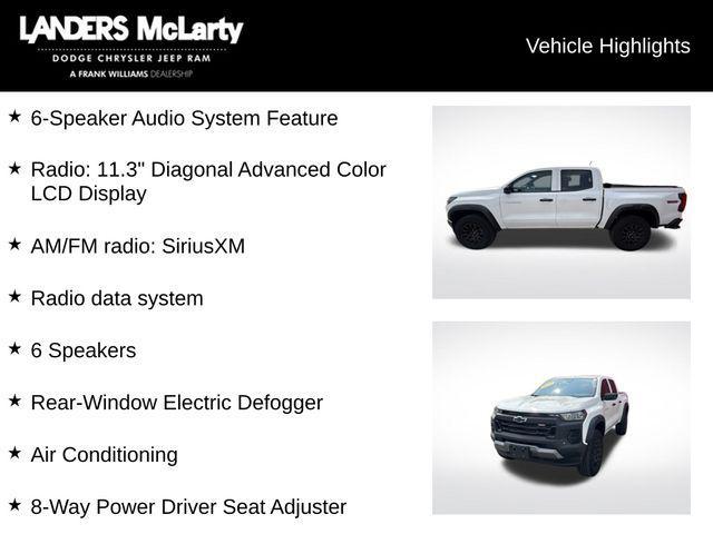 used 2024 Chevrolet Colorado car, priced at $35,497