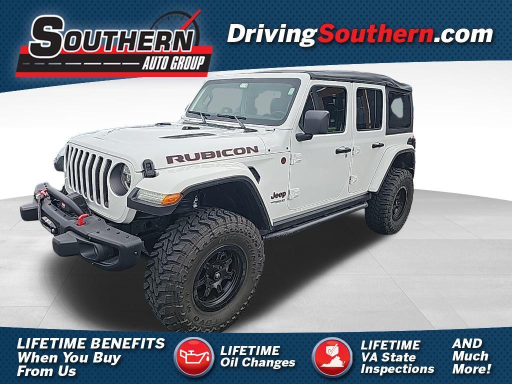 used 2021 Jeep Wrangler Unlimited car, priced at $40,251