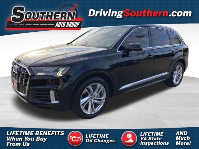 used 2020 Audi Q7 car, priced at $28,600