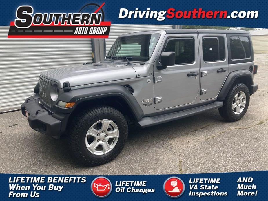 used 2019 Jeep Wrangler Unlimited car, priced at $28,801