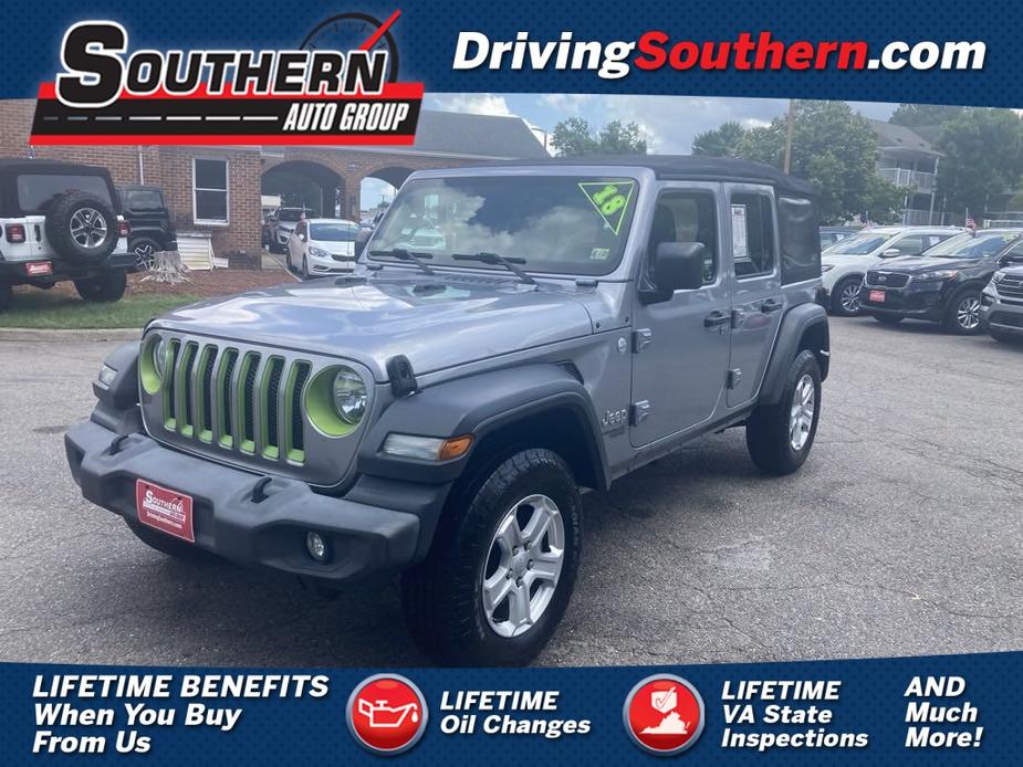 used 2018 Jeep Wrangler car, priced at $27,889