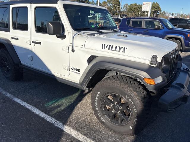 used 2022 Jeep Wrangler car, priced at $29,900