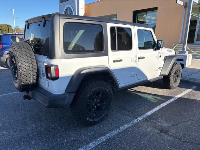 used 2022 Jeep Wrangler car, priced at $29,900