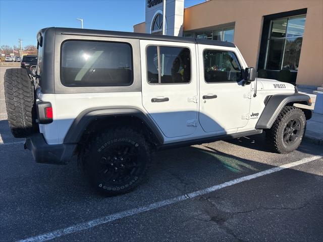 used 2022 Jeep Wrangler car, priced at $29,900