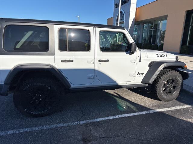 used 2022 Jeep Wrangler car, priced at $29,900