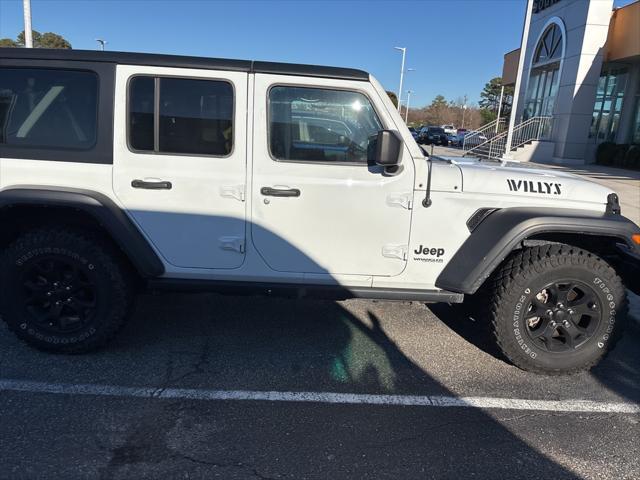 used 2022 Jeep Wrangler car, priced at $29,900