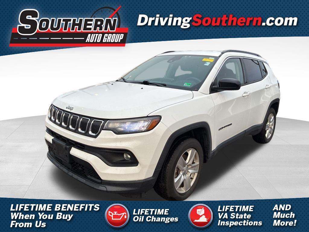used 2022 Jeep Compass car, priced at $20,400