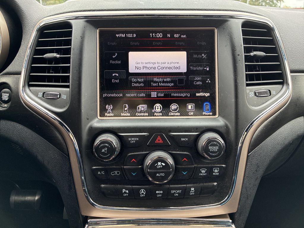 used 2017 Jeep Grand Cherokee car, priced at $15,916