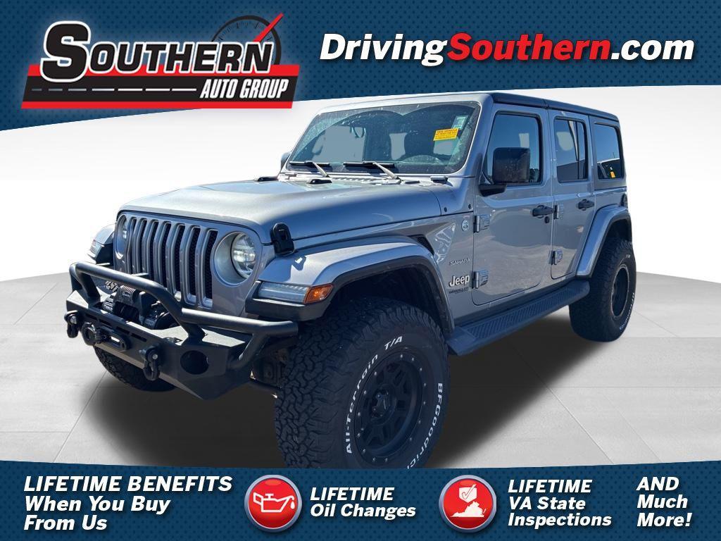 used 2018 Jeep Wrangler Unlimited car, priced at $26,724