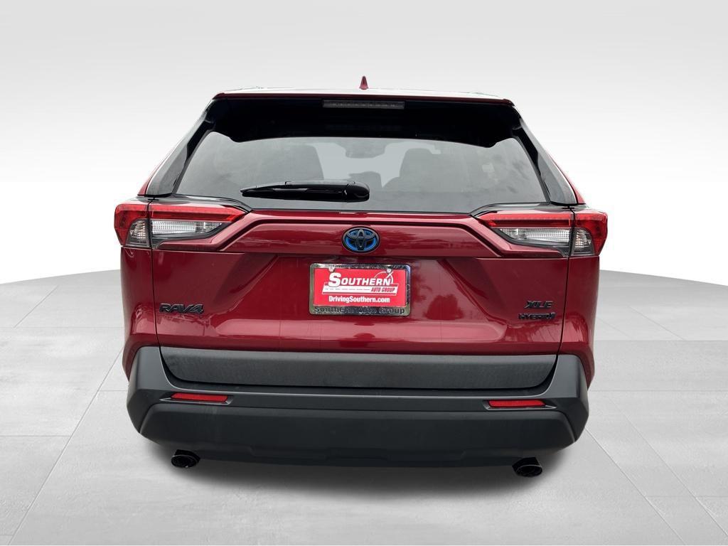 used 2021 Toyota RAV4 Hybrid car, priced at $26,100