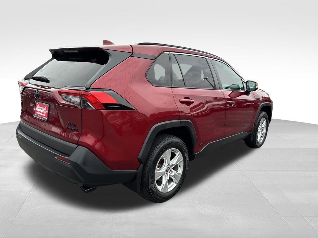 used 2021 Toyota RAV4 Hybrid car, priced at $26,100