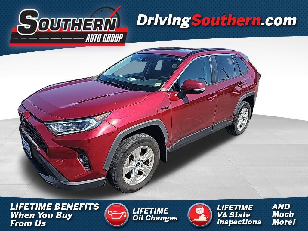 used 2021 Toyota RAV4 Hybrid car, priced at $26,499