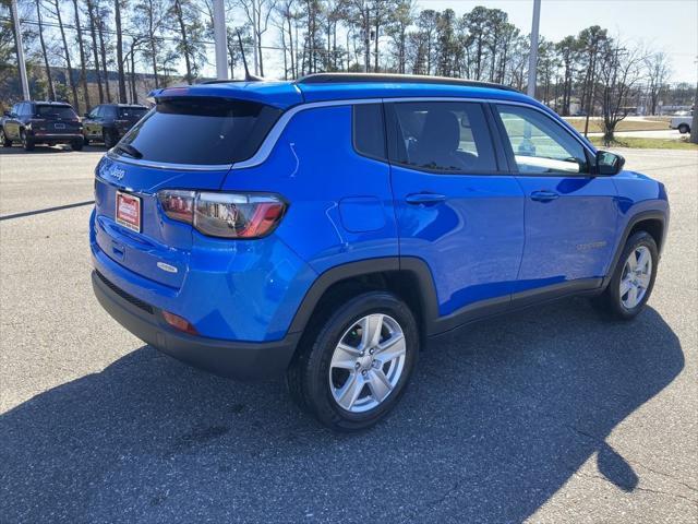 used 2022 Jeep Compass car, priced at $21,300