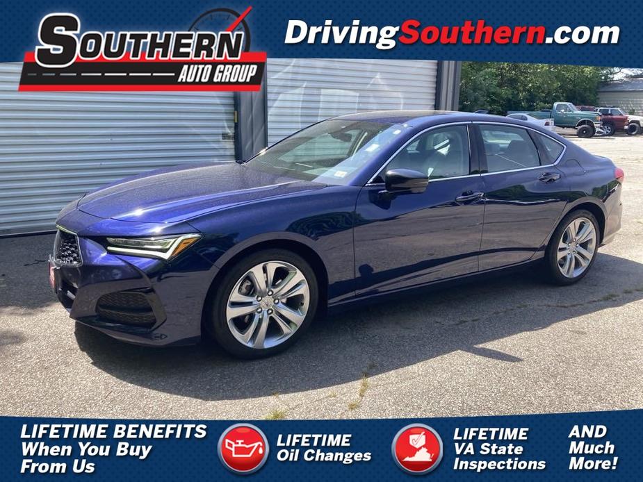 used 2021 Acura TLX car, priced at $27,000