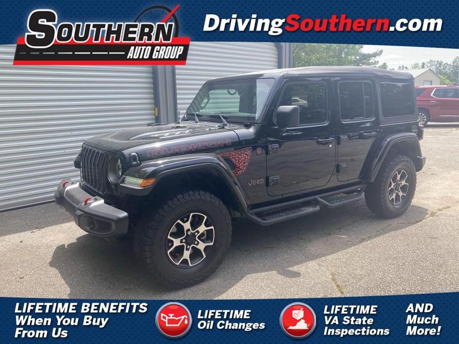used 2021 Jeep Wrangler Unlimited car, priced at $37,627
