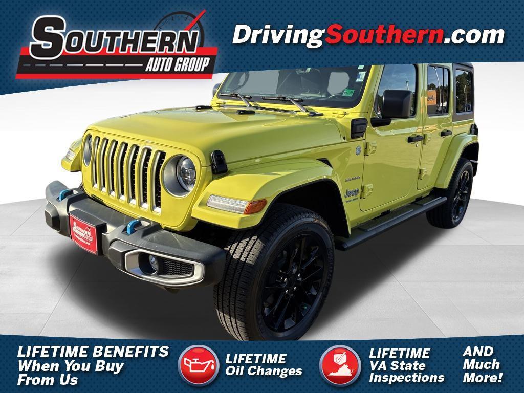 used 2023 Jeep Wrangler 4xe car, priced at $39,000