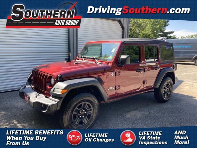 used 2021 Jeep Wrangler Unlimited car, priced at $29,995